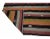Mid 20th Century Striped Colorful Vintage Kilim Rug For Sale - Image 5 of 7