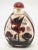 Early 20th Century Antique Chinese Carved Overlay Peking Glass Snuff Bottle For Sale - Image 10 of 13