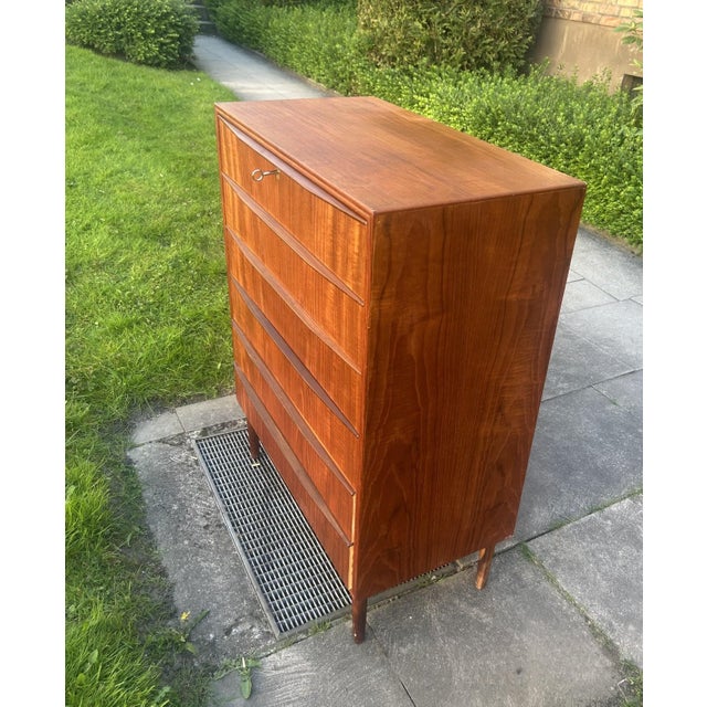 1960s Mid-Century Teak Chest of Drawers, 1960 For Sale - Image 5 of 11
