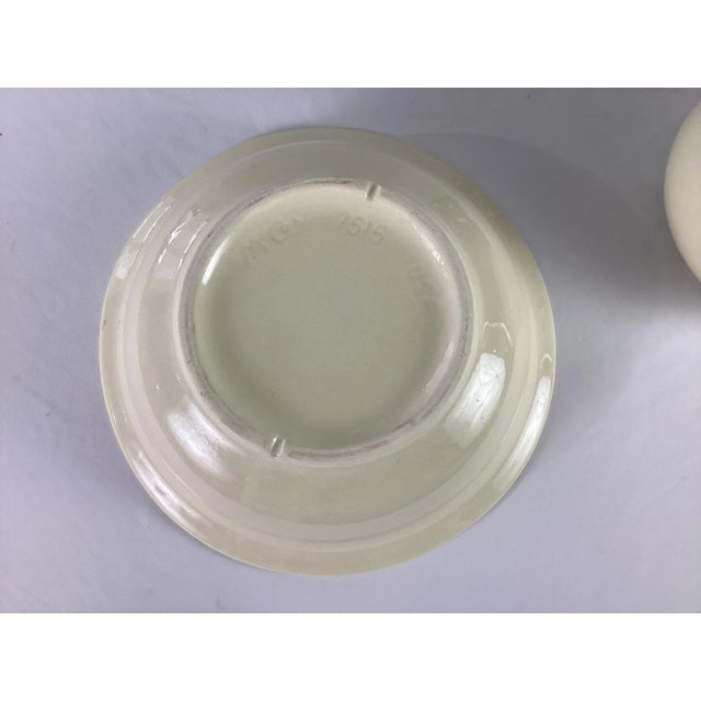 Brown Vintage McCoy Water Pitcher and Basin Bowl Set- 2 Pieces For Sale - Image 8 of 12