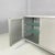 1990s Italian Industrial Modern Aluminum and Glass Sideboard from Ycami, 1990s For Sale - Image 5 of 18