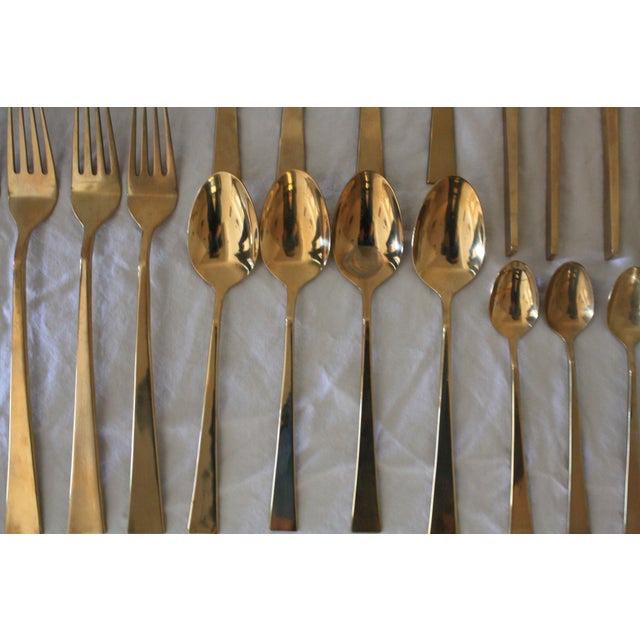 Mid Century Thai Bronze Flatware 143 Pieces Chairish
