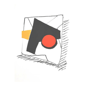 Calder Original Lithograph Dm16221 Derriere Le Miroir 1976