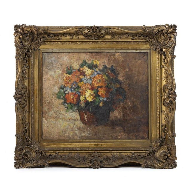 Robert E. Ragg, Still Life, 20th Century, Oil on Canvas For Sale - Image 6 of 6