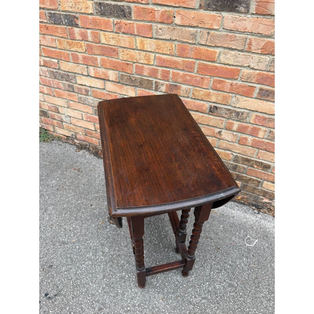 19th Century English Gateleg Table For Sale - Image 12 of 12
