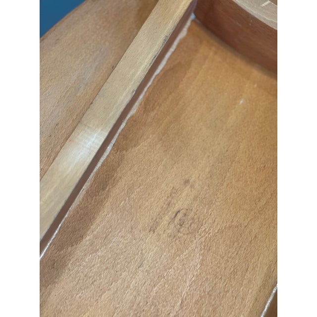 Wood Metropolitan Chair by Ejner Larsen Axel Bender for Fritz Hansen For Sale - Image 7 of 8