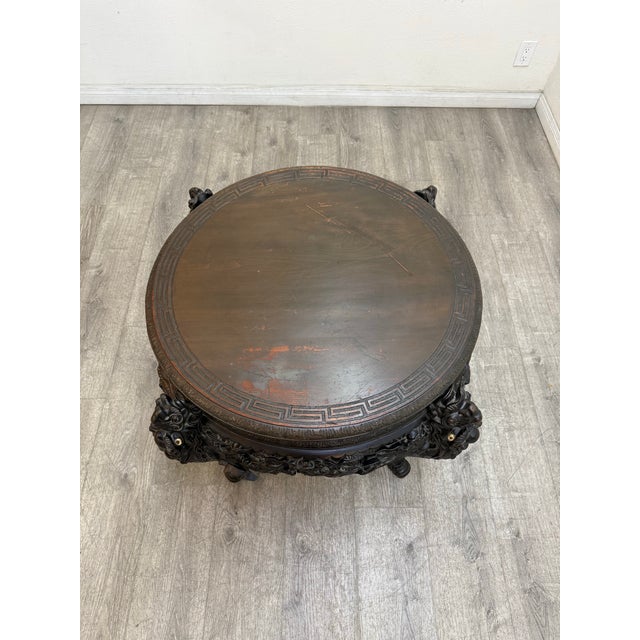 Vintage Asia Style Occasional Table For Sale - Image 11 of 11