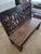 Rustic European Late 19th Century Antique French Carved Bench For Sale - Image 3 of 3