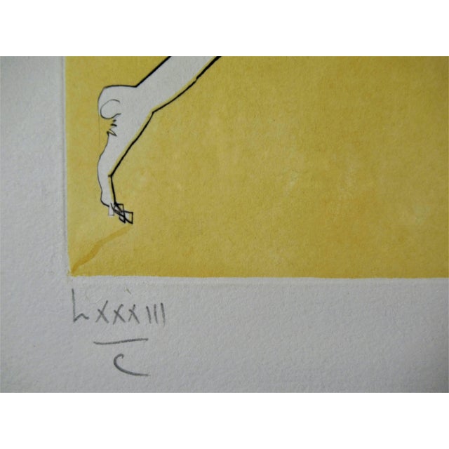 Salvador Dalí­, Nu Aux Violettes, 1975 For Sale - Image 4 of 5