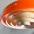Mid-Century Modern Italian Pendant in Orange Glass and White Metal, 1970s For Sale - Image 9 of 16