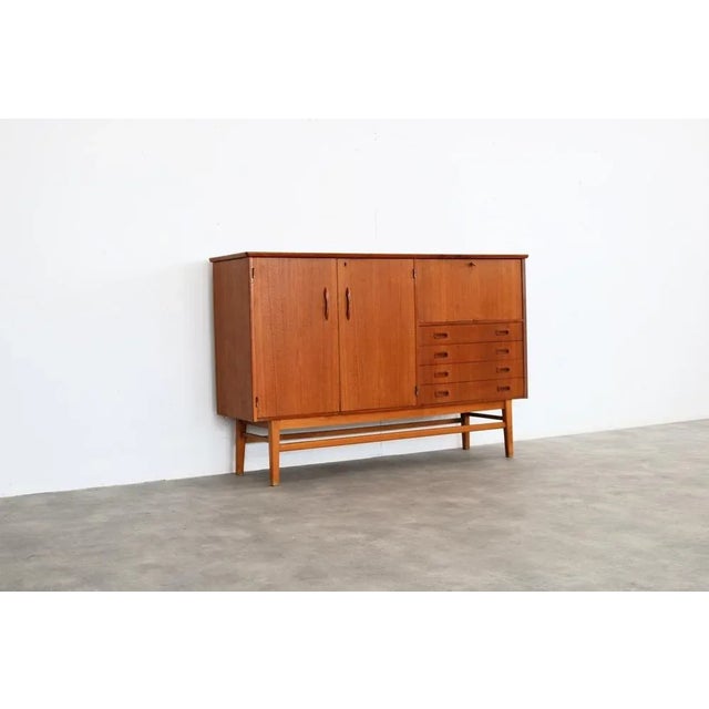 Vintage Swedish Highboard, 1960s For Sale - Image 11 of 12