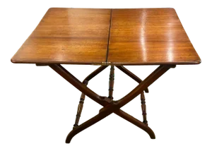 Antique English Regency Mahogany Coaching Table