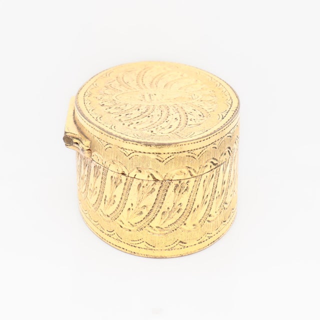 Historically Important Antique 19th C. Gilt Snuff Box for Hannah Crowninshield For Sale - Image 11 of 15