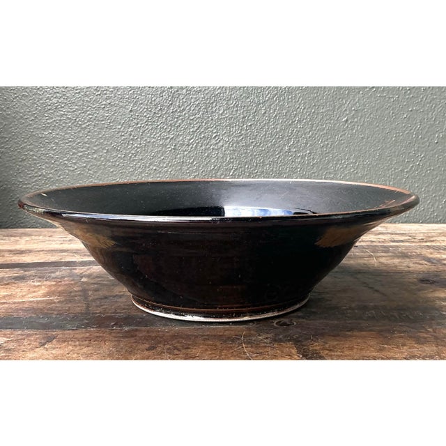 Vintage Original Studio Pottery Bowl For Sale - Image 11 of 12