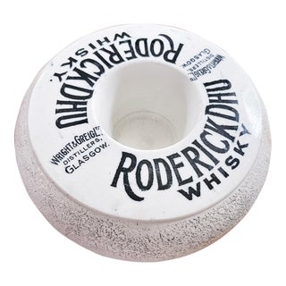 Antique Scottish Whisky Advertising Match Striker For Sale