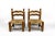 Set of Low Straw Chairs attributed to Charles Dudouyt, France, 1940s For Sale - Image 9 of 10