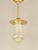 Vintage Brass Pendant Light, 1920 For Sale - Image 9 of 9
