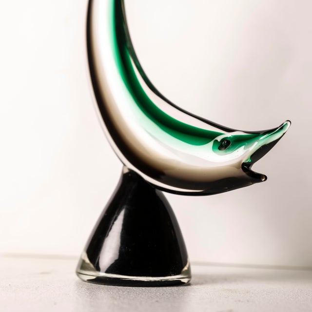 Italian Sommerso Murano Crystal Model, 1960s For Sale - Image 6 of 13