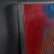 Jack Beckemeyer 1976 Large Red Blue Orange and Yellow Printed Acetate Painting For Sale - Image 9 of 9