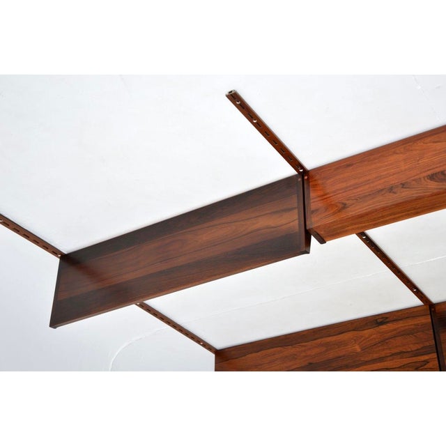 Vintage Danish Wall Mounting Shelving System from FM Møbler, 1960 For Sale - Image 4 of 18