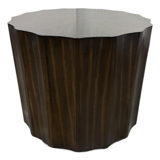 Vanguard Furniture Ava Beech + Eucalyptus Wood Side Table For Sale