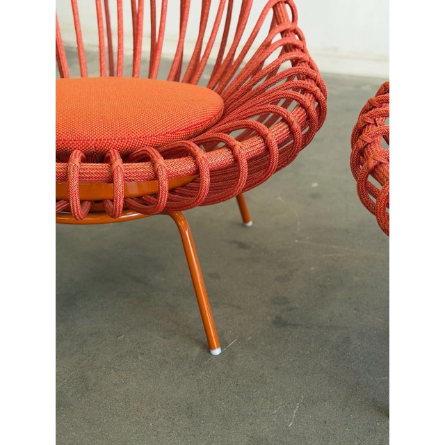 Giunco Lounge Chairs - Pair For Sale - Image 17 of 18