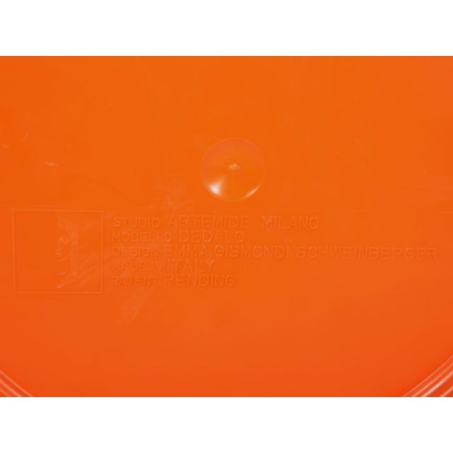 Plastic Dedalo Umbrella Stand by Emma Gismondi Schweinberger for Artemide, 1960s For Sale - Image 7 of 9