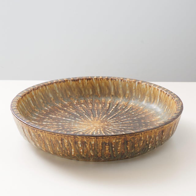 Mid-Century Modern A Rebus Series #8 Ceramic Dish by Gunnar Nylund for Rorstrand For Sale - Image 3 of 10