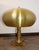 Gilt Brass Mushroom Table Lamp, 1970s For Sale - Image 4 of 9