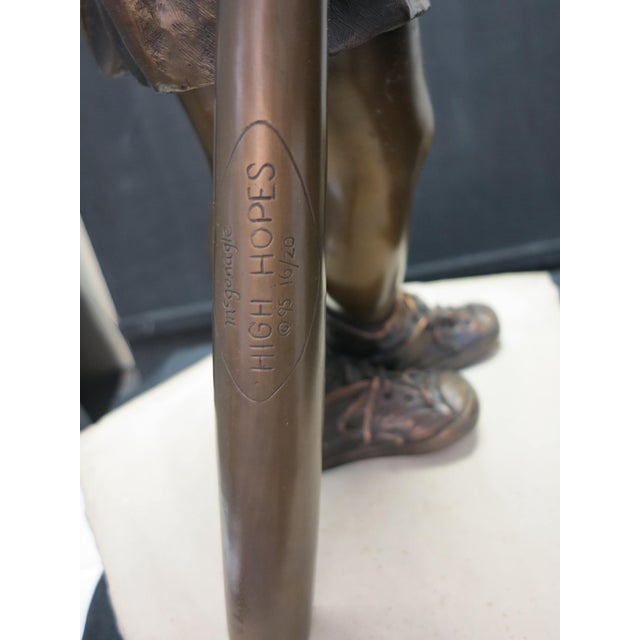 Bronze Georgene McGonagle "High Hopes" Signed Limited Edition Bronze Sculpture For Sale - Image 8 of 8