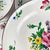 Ceramic Bowl-Shaped Réverbère Model Plates with Tulip and Rose Pattern by KG Lunéville, 1980s, Set of 6 For Sale - Image 7 of 9