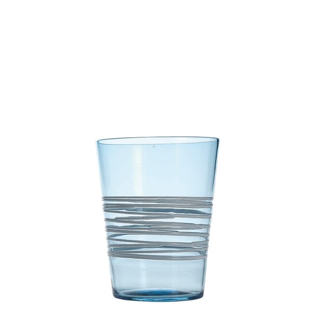Filante Tumbler (Set of 6) - Aquamarine For Sale - Image 4 of 4