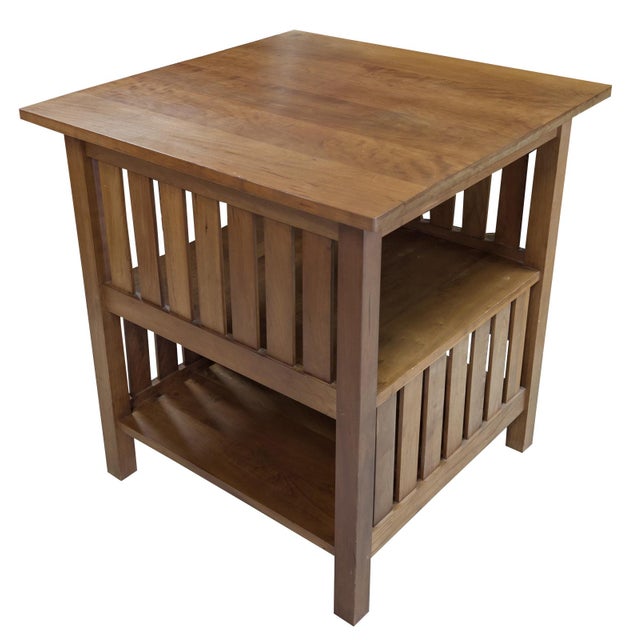 A classic expression of American Arts & Crafts design, this Stickley Mission Book Table embodies the firm’s enduring...