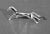 Metal Modernist French Silver Plate Horse Knife Rests-Set of Twelve For Sale - Image 7 of 8