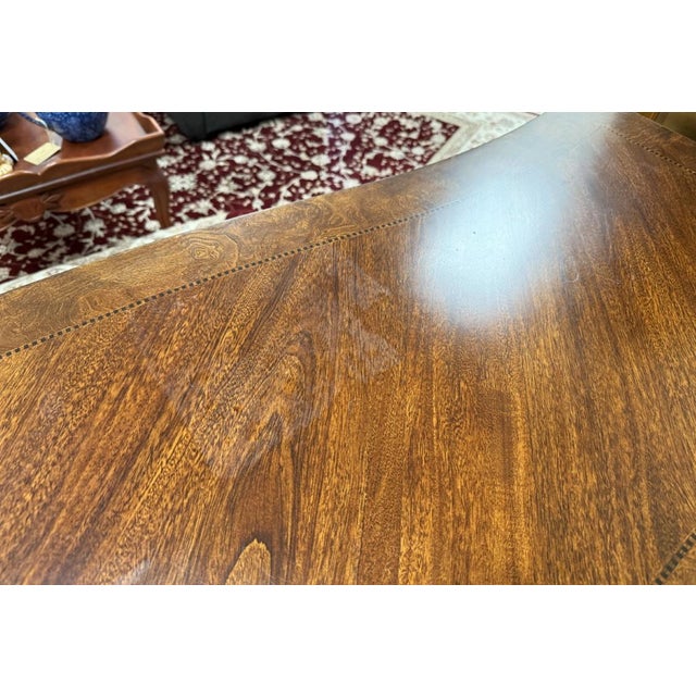Universal Furniture Transitional Burled-Finish Dresser With Mirror For Sale - Image 14 of 18