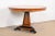 Baker Furniture Company Baker Furniture Stately Homes Collection Burl Wood and Parcel Ebonized Regency Center Table, Restored For Sale - Image 4 of 12
