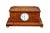 Early 20th Century Burr Yew Desktop Box with Clock, 1920s For Sale - Image 10 of 10