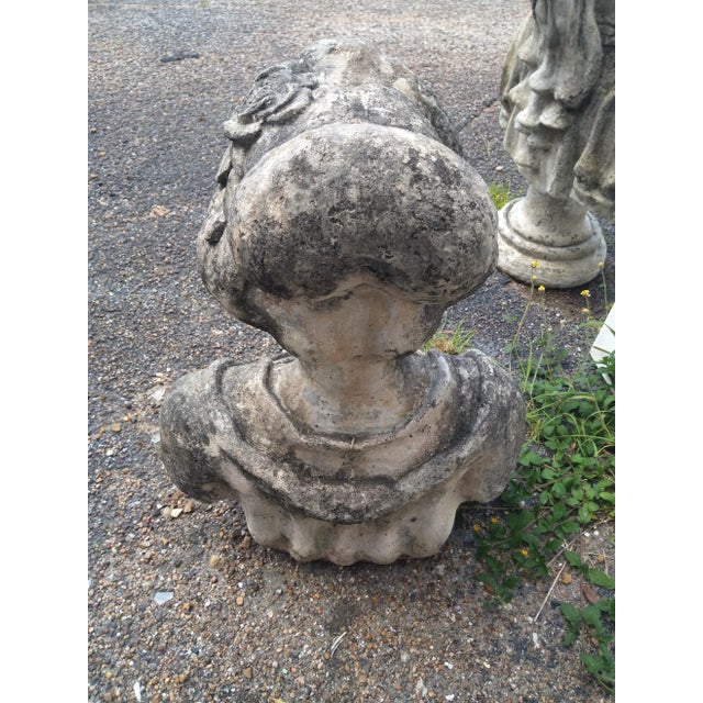 Tribal Haitian Woman Garden Sculpture For Sale - Image 3 of 5