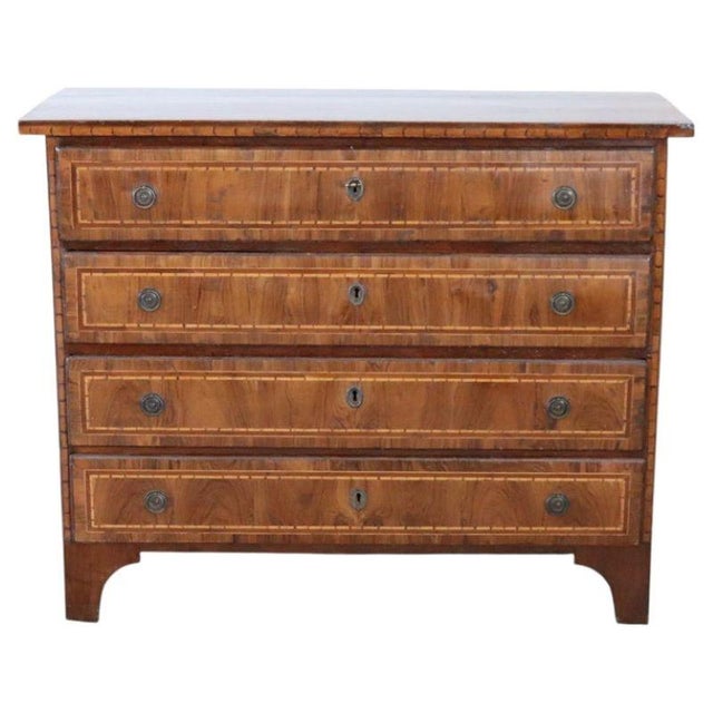 Antique 18th Century Walnut Chest of Drawers For Sale - Image 14 of 14
