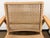 Crate & Barrel Mid Century Style Natural Oak and Rope Lounge Chair For Sale - Image 4 of 8