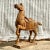 Vintage Carousel Boho Carved Wooden Horse For Sale - Image 9 of 12