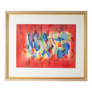 Abstract Watercolor Painting by George Coggeshall