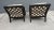 Coastal 1990s Pair of Wrapped Rattan Quatrefoil Club Chairs Dark Brown For Sale - Image 3 of 3