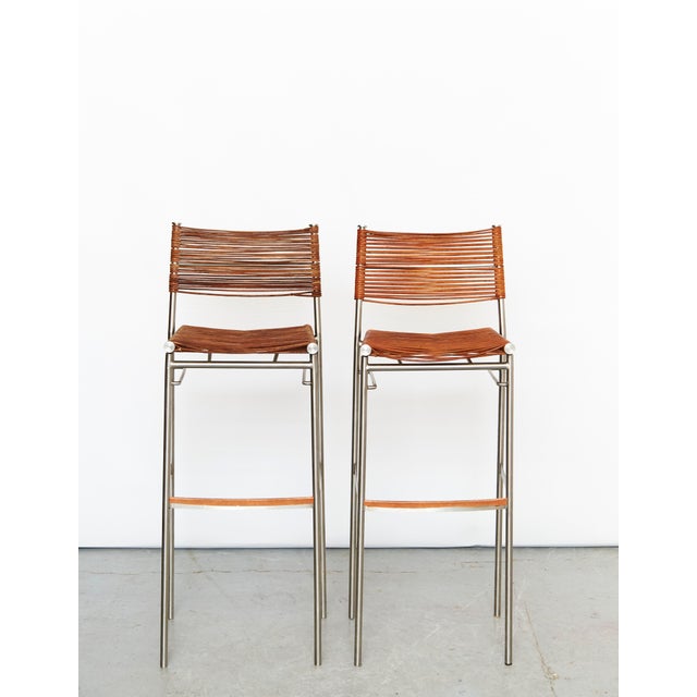 Pierantonio Bonacina MissB Bar Stools by Tito Agnoli for Pierantonio Bonacina, 1990s, Set of 2 For Sale - Image 4 of 18