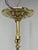 Metal Art Deco Czech Brass Chandelier with Milk Glass Globes, 1930s For Sale - Image 7 of 13