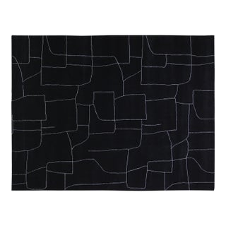 New Moroccan Professional Hand Knotted Wool Rug, 10'2x14'1 For Sale