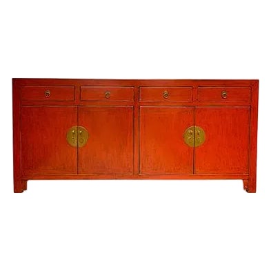 1980s' East Village 67" Long Sideboard For Sale