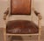 Brown 18th Century Louis XVI Armchair For Sale - Image 8 of 10