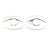 Pair of Signed Pedro Castillo Mexican Modernist Sterling Silver 'Eye' Cufflinks For Sale - Image 10 of 11