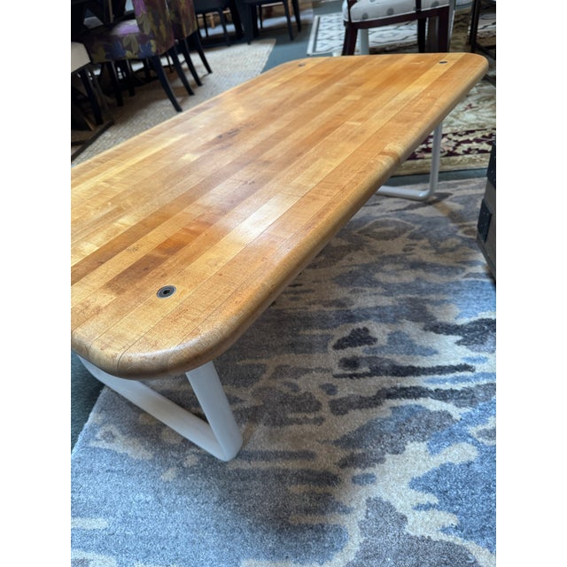 Hannah & Morrison for Knoll International Beech Wood Table For Sale In San Francisco - Image 6 of 12